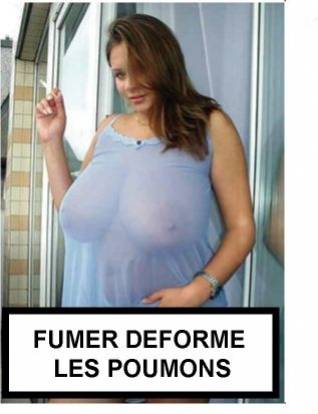 FUMER DEFORME LES POUMONS